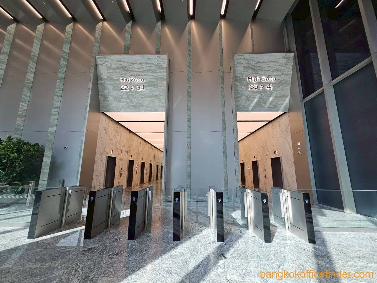 Dusit Central Park Office entrance Dusit Central Park Office entrance