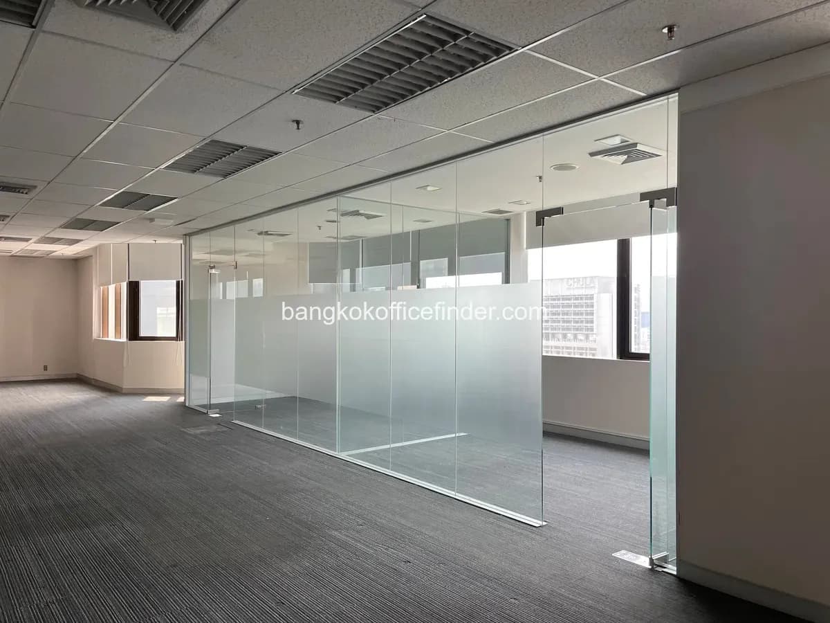 Example office unit - MBK Tower (bare shell) Example office unit - MBK Tower (bare shell)