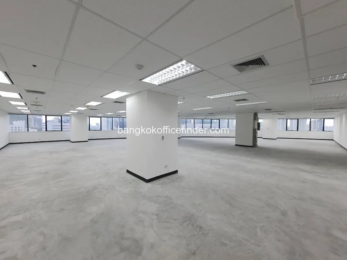 Example office unit - Ital Thai Tower (bare shell) Example office unit - Ital Thai Tower (bare shell)