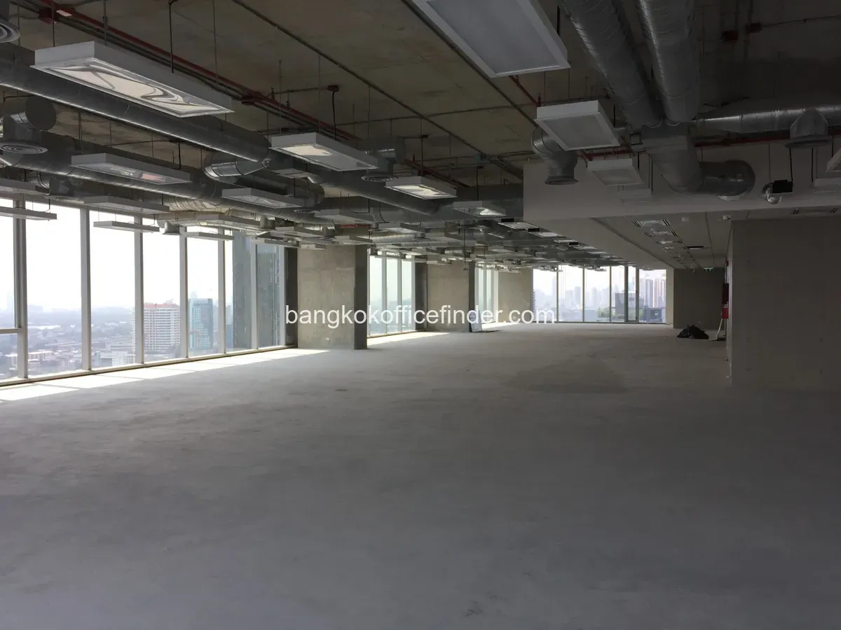 Example office unit - T-One Building (bare shell) Example office unit - T-One Building (bare shell)