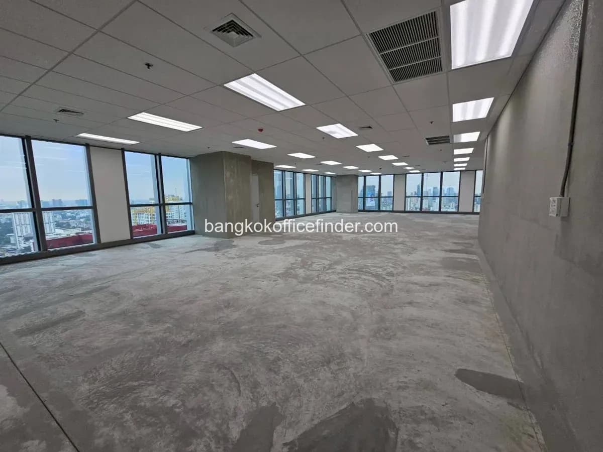 Example office unit - V One Tower (bare shell) Example office unit - V One Tower (bare shell)