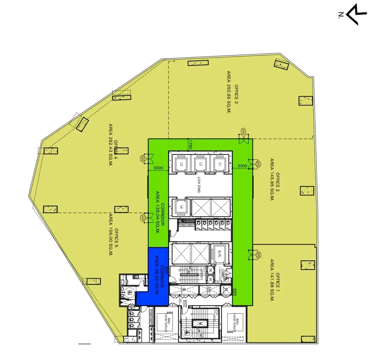 Floor Plan - T-One Building Floor Plan - T-One Building