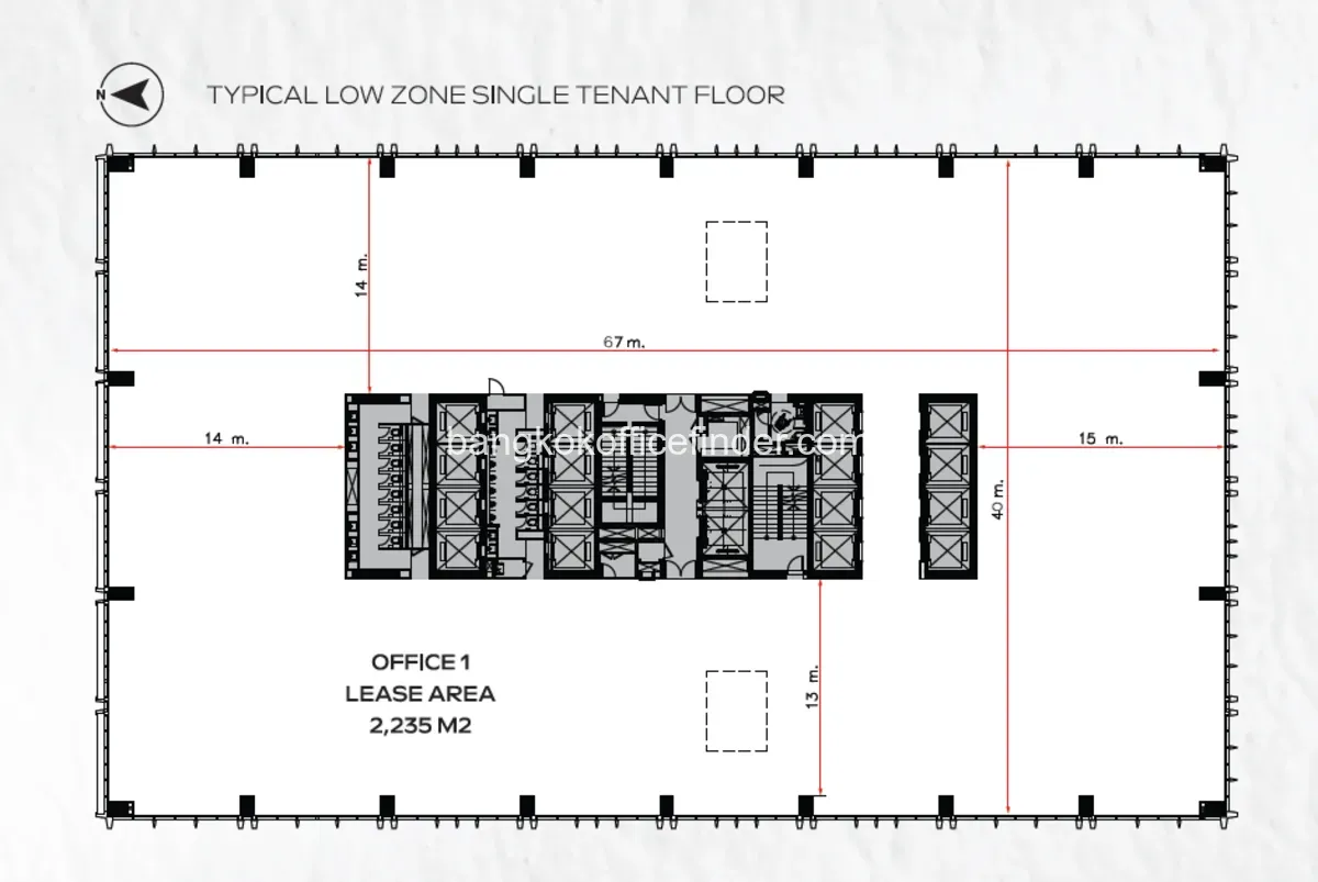 ผังชั้น - อาคารสยามปทุมวันเฮ้าส์ ผังชั้น - อาคารสยามปทุมวันเฮ้าส์