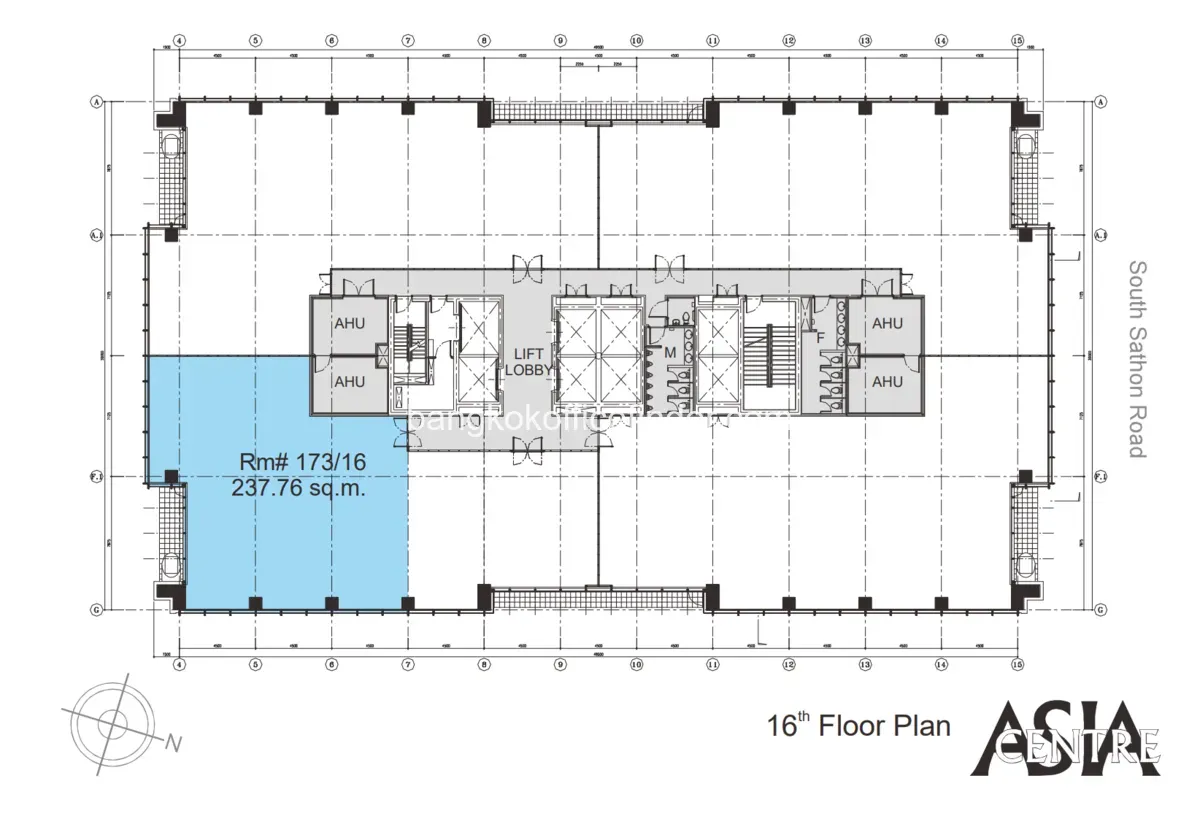 Floor Plan - Asia Centre Building Floor Plan - Asia Centre Building
