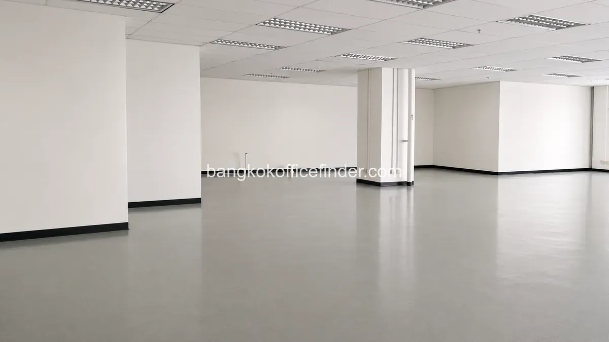 Example office unit - Ploenchit Center (bare shell) Example office unit - Ploenchit Center (bare shell)