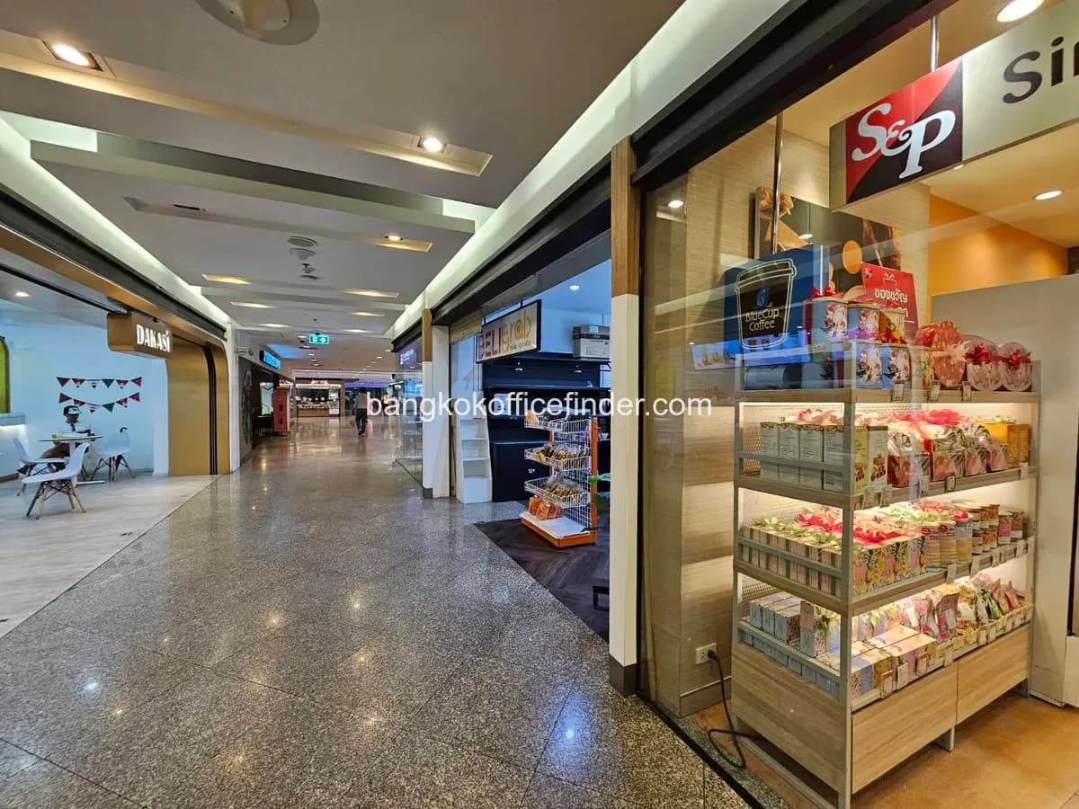 ร้านค้าภายในอาคาร - อาคารเมืองไทยภัทรคอมเพล็กซ์ ร้านค้าภายในอาคาร - อาคารเมืองไทยภัทรคอมเพล็กซ์