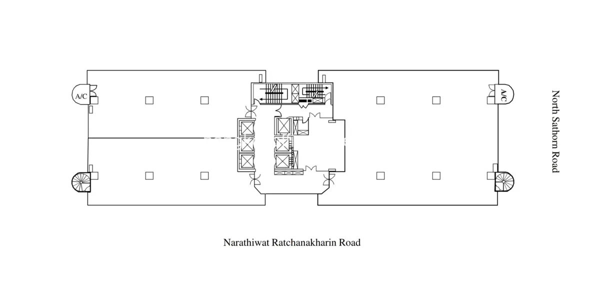 ผังชั้น - อาคารสาธรนคร ทาวเวอร์ ผังชั้น - อาคารสาธรนคร ทาวเวอร์