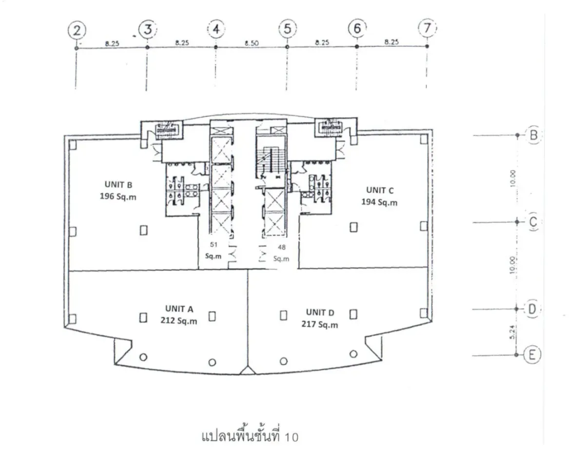 ผังชั้น - อาคาร คิวเฮ้าส์ สาทร ผังชั้น - อาคาร คิวเฮ้าส์ สาทร