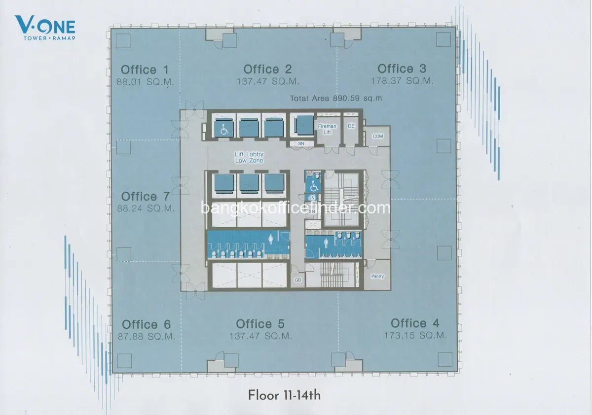 Floor Plan - V One Tower Floor Plan - V One Tower