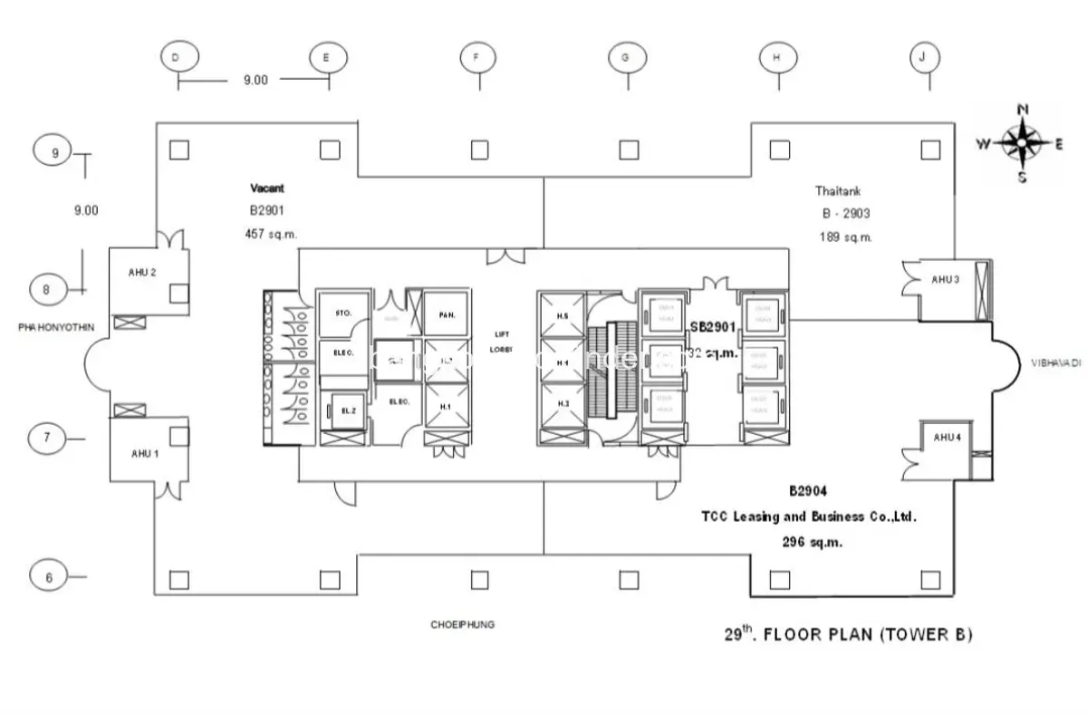 ผังชั้น - อาคารซันทาวเวอร์ ผังชั้น - อาคารซันทาวเวอร์