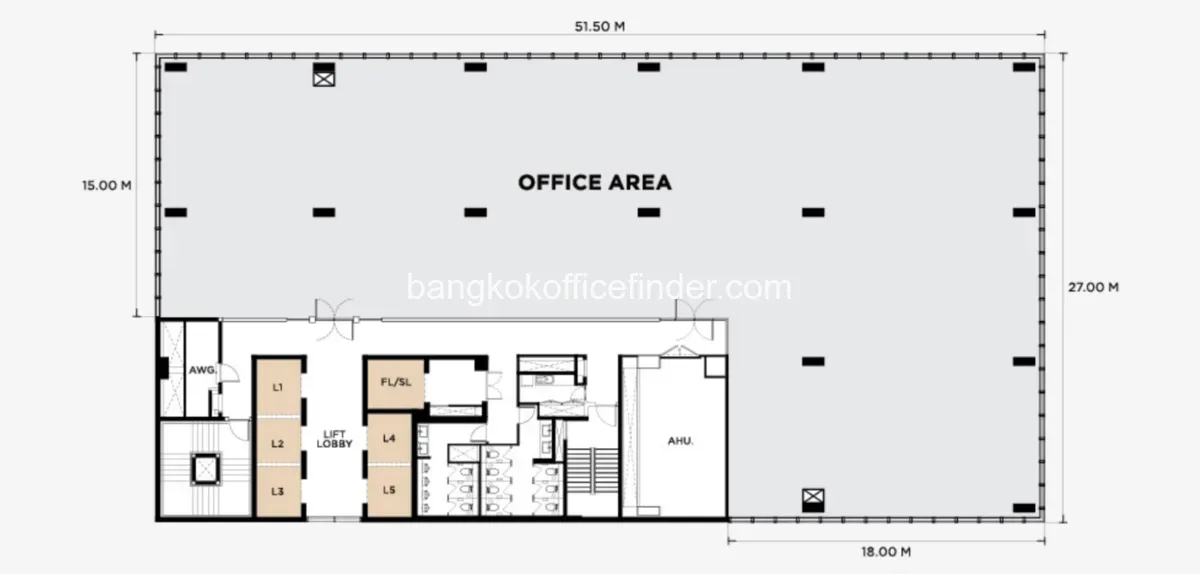 ผังชั้น - อาคาร เอสซี ทาวเวอร์ ผังชั้น - อาคาร เอสซี ทาวเวอร์