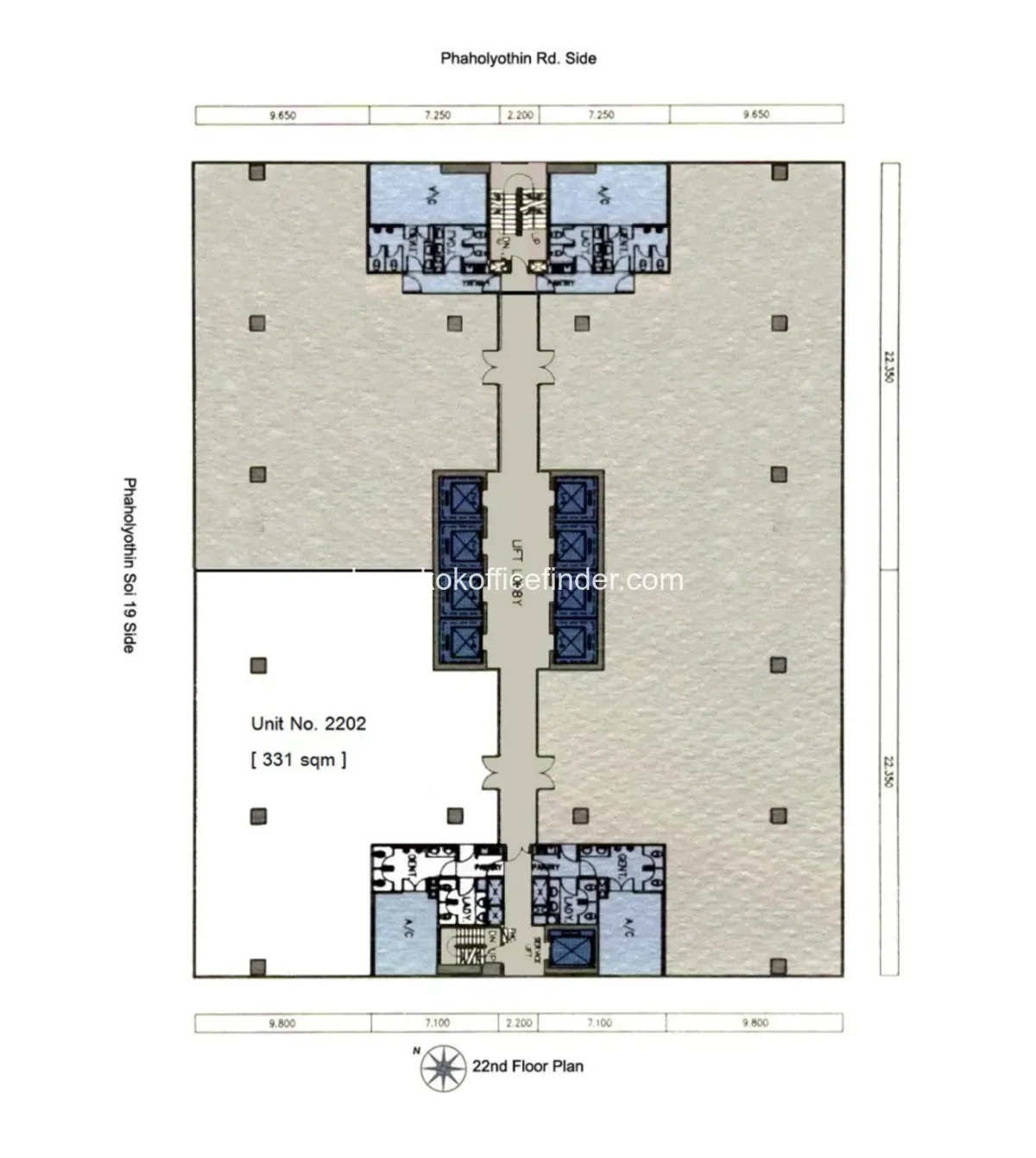 ผังชั้น - อาคาร รสา วัน ผังชั้น - อาคาร รสา วัน
