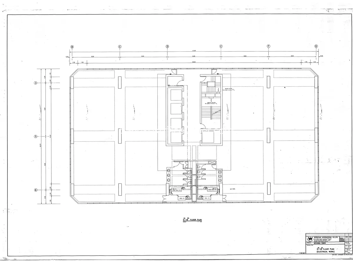 ผังชั้น - อาคารเศรษฐีวรรณ ผังชั้น - อาคารเศรษฐีวรรณ