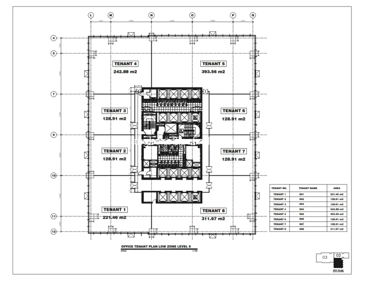 ผังชั้น - อาคารเอไอเอ แคปปิตอล เซ็นเตอร์ ผังชั้น - อาคารเอไอเอ แคปปิตอล เซ็นเตอร์