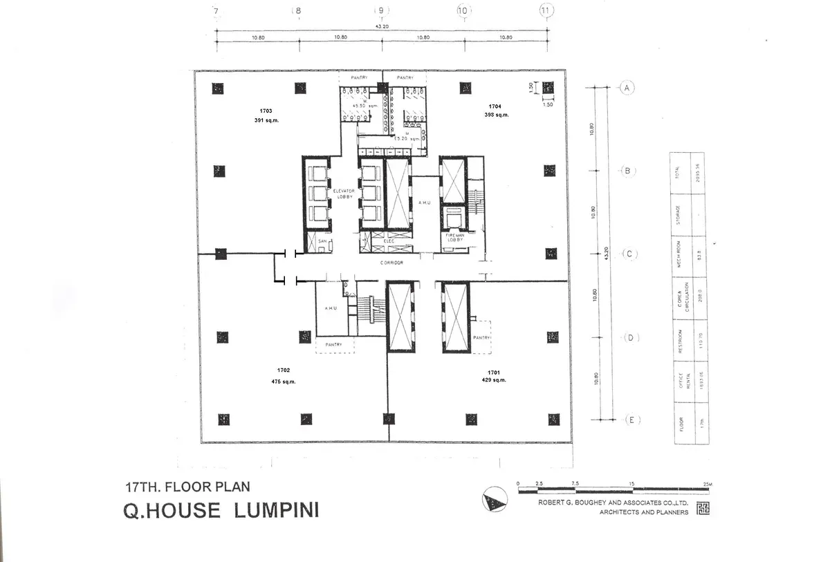 ผังชั้น - อาคารคิวเฮ้าส์ ลุมพินี ผังชั้น - อาคารคิวเฮ้าส์ ลุมพินี