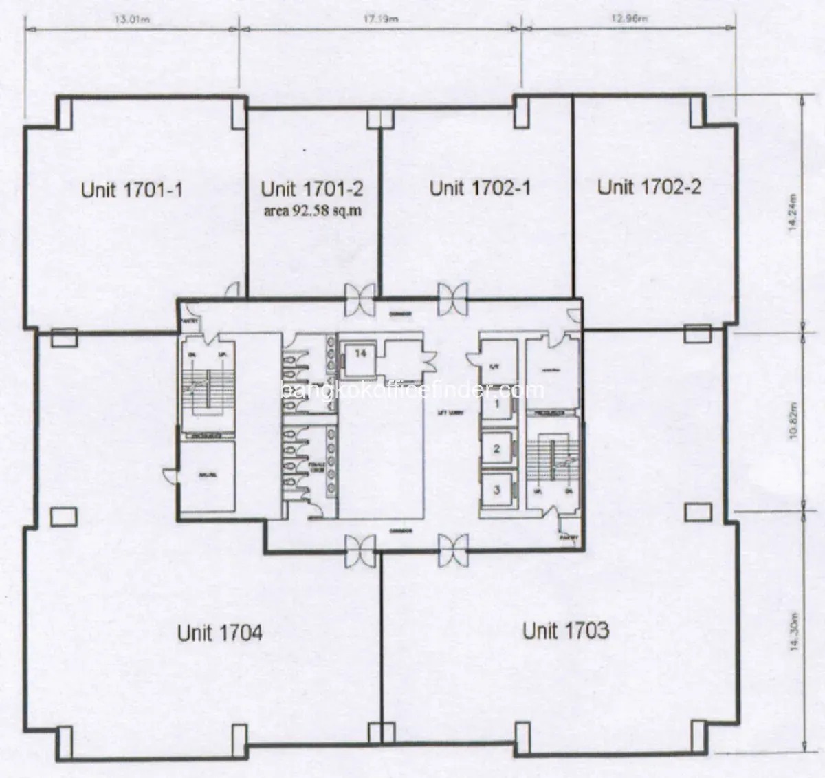ผังชั้น - อาคาร เอ๊กซ์เชนจ์ ทาวเวอร์ ผังชั้น - อาคาร เอ๊กซ์เชนจ์ ทาวเวอร์