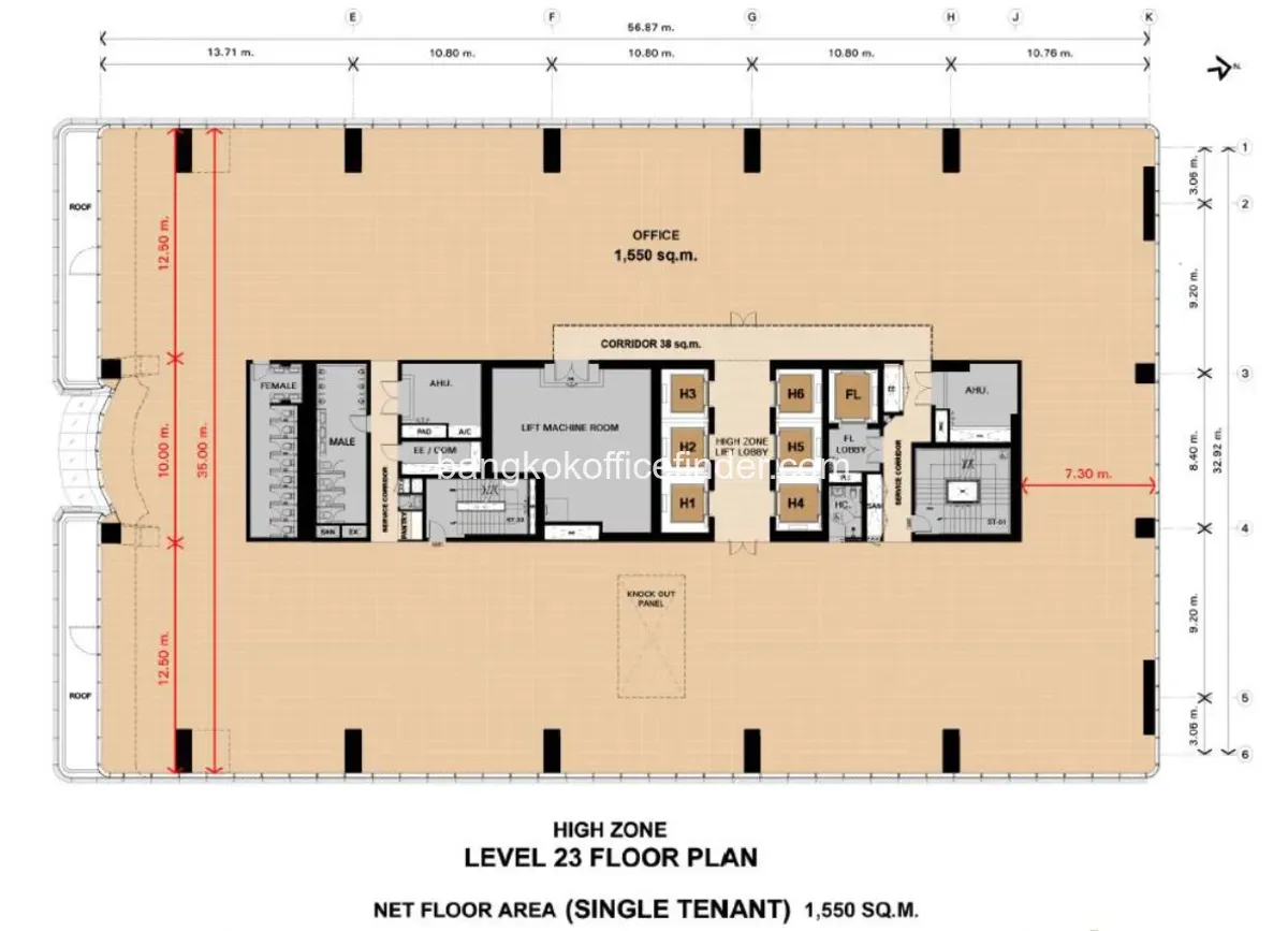Floor Plan - JLK Tower Floor Plan - JLK Tower