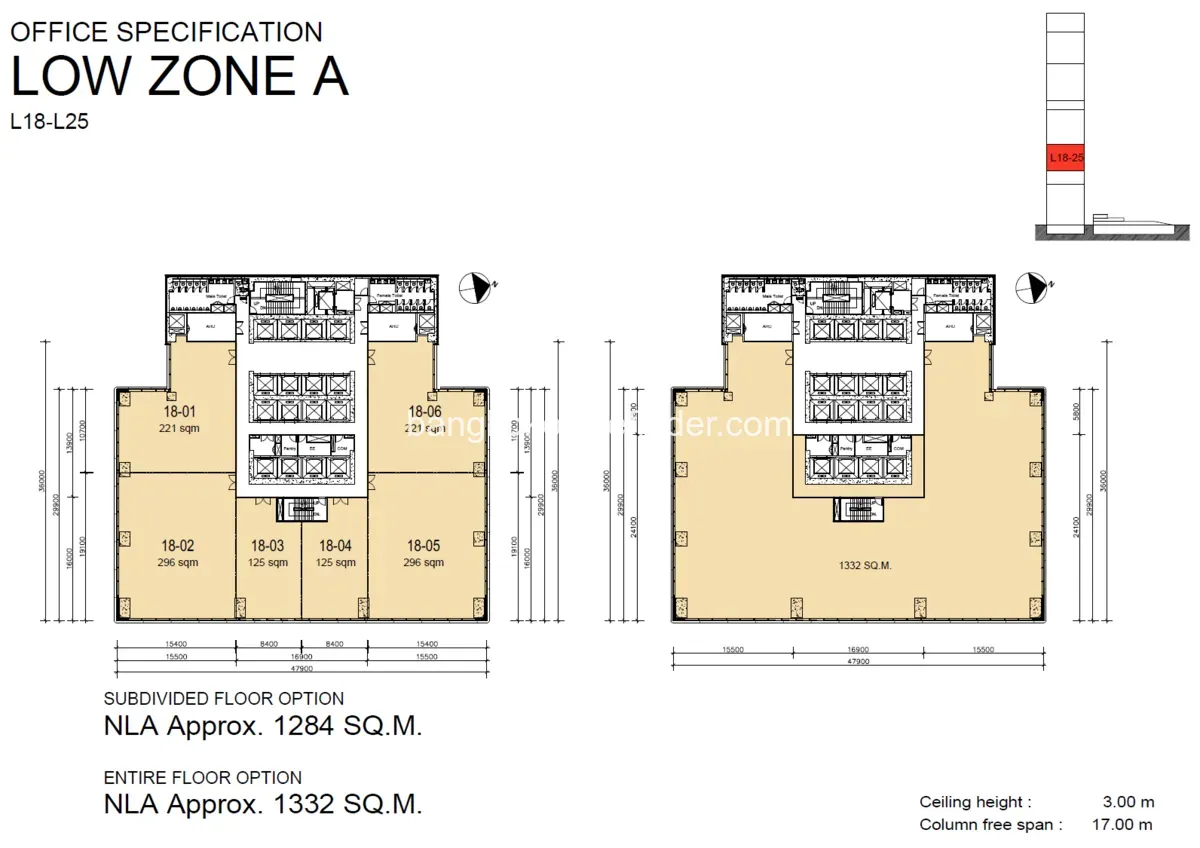 Floor Plan - One City Centre Floor Plan - One City Centre