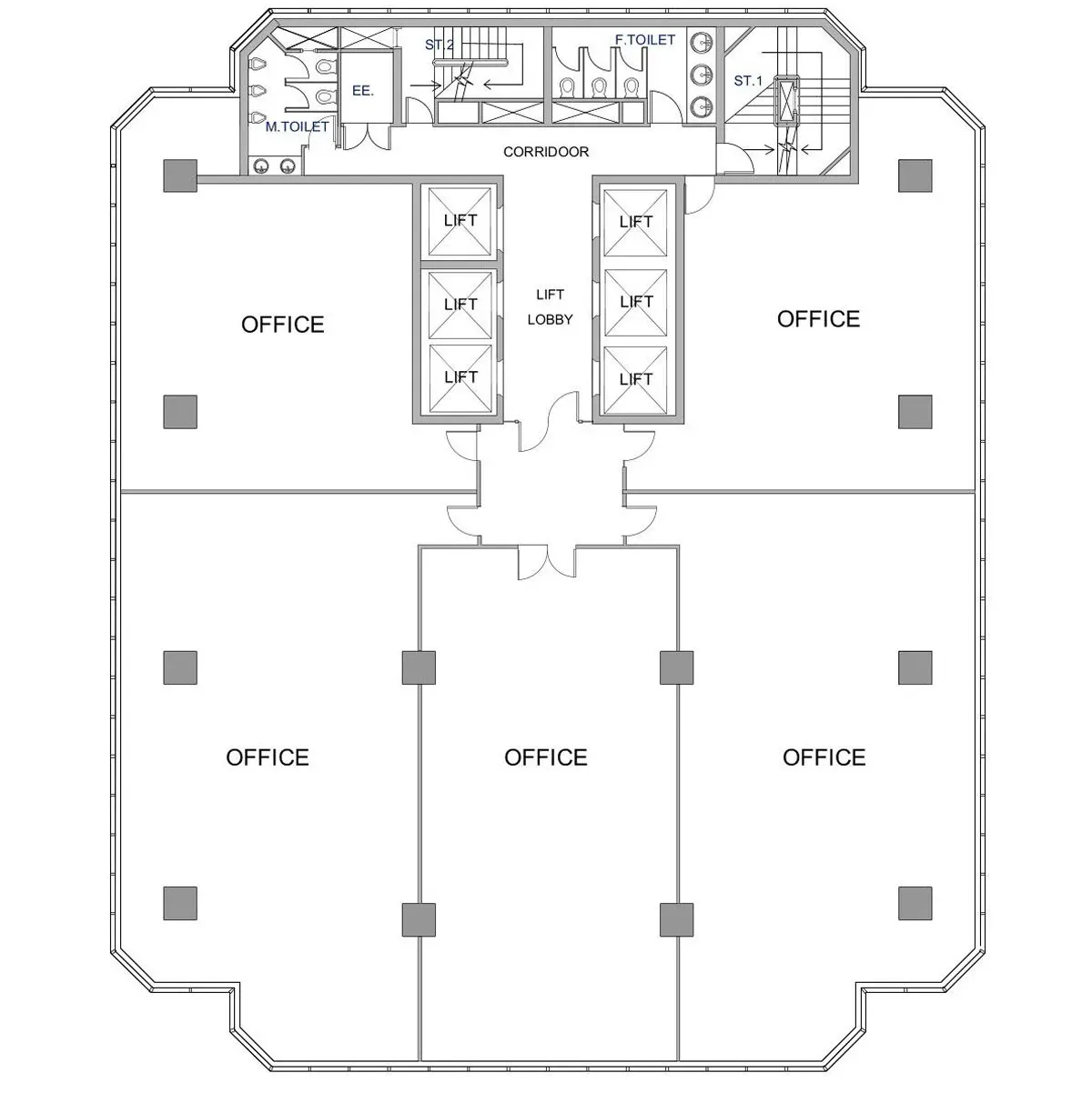 Floor Plan - Olympia Thai Tower Floor Plan - Olympia Thai Tower