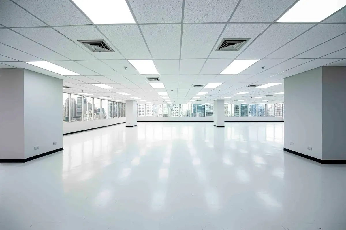 Example office unit - Paso Tower (bare shell) Example office unit - Paso Tower (bare shell)