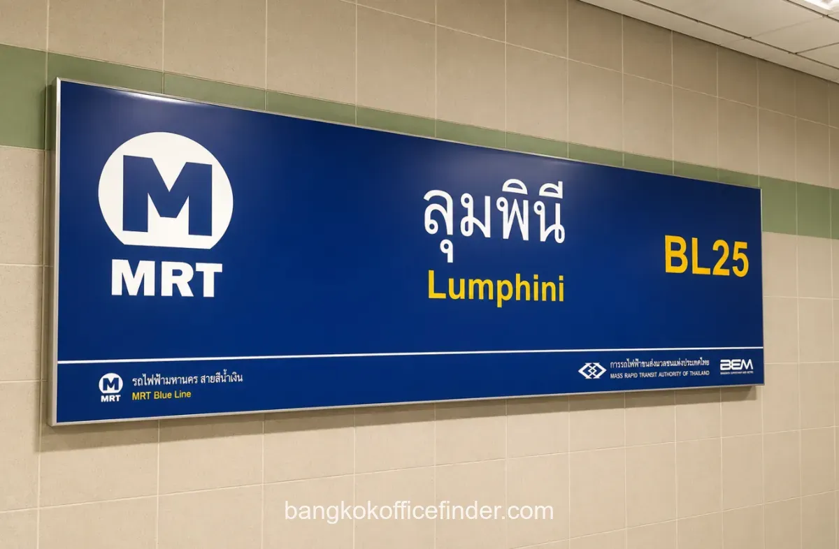 Mrt lumphini Mrt lumphini