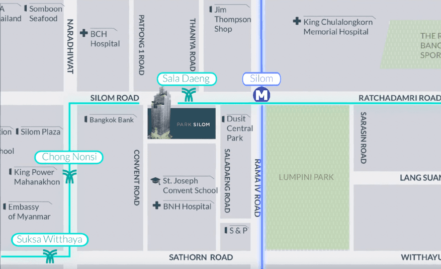 Silom Complex Map Park Silom: สำนักงานใหม่ระดับพรีเมียมใจกลางสีลม